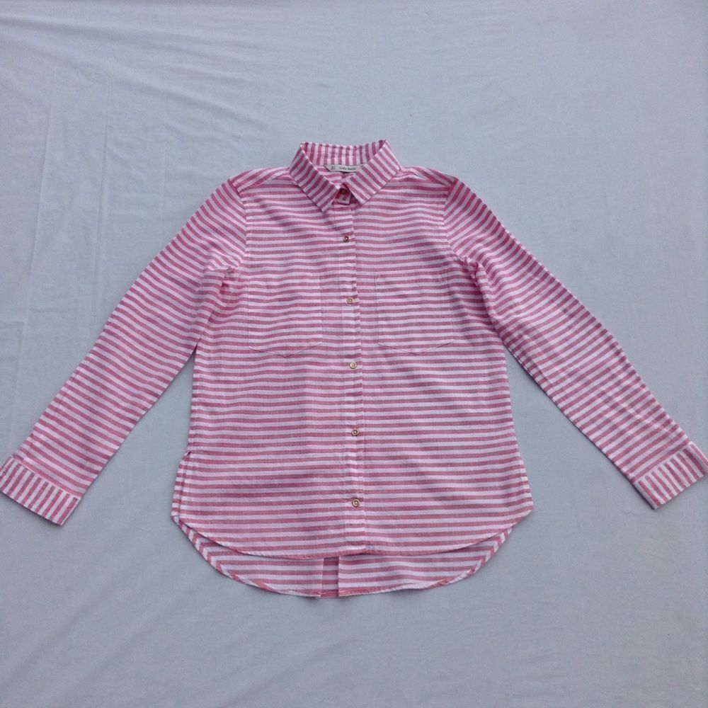 Zara Basic Long Sleeve Shirt Size Small